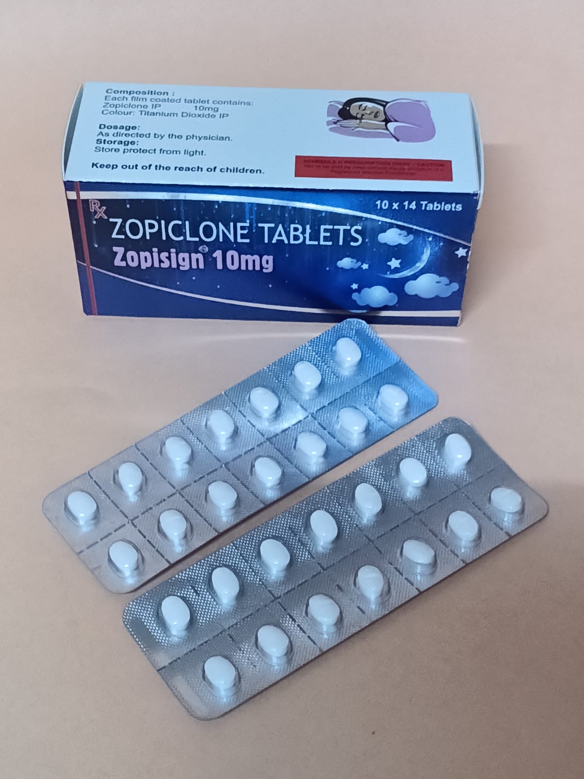 Zopiclone 10 Mg By Hab Pharma